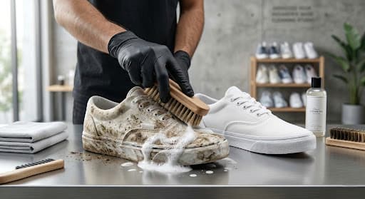Professional sneaker and shoe spa cleaning service in Nagpur
